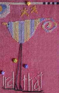 The Flock 4 - Striped Bird